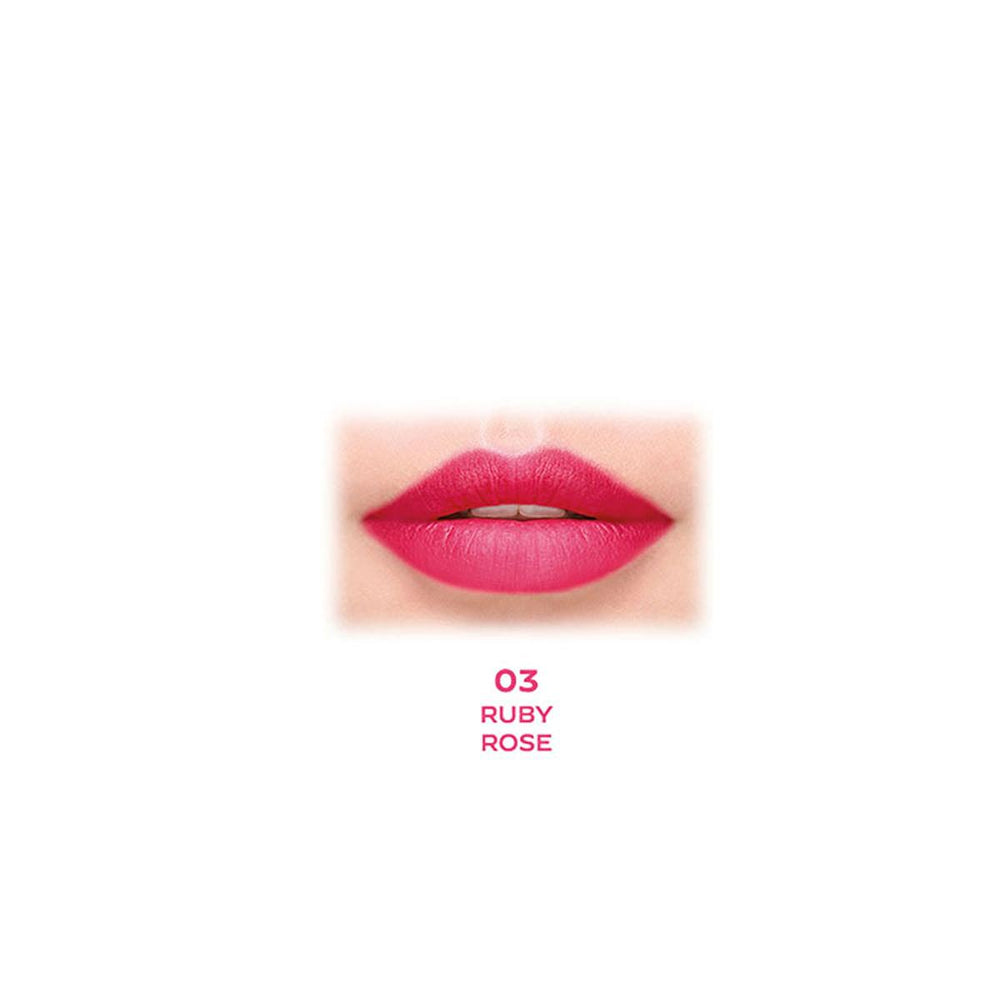 Golden Rose Juicy Tint Lip & Cheek Stain No:03 Ruby Rose - Multi-purpose Makeup for Natural Look - Skin Care