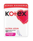 Kotex Ultra Long Sanitary Pads for Heavy Flow 18 Count