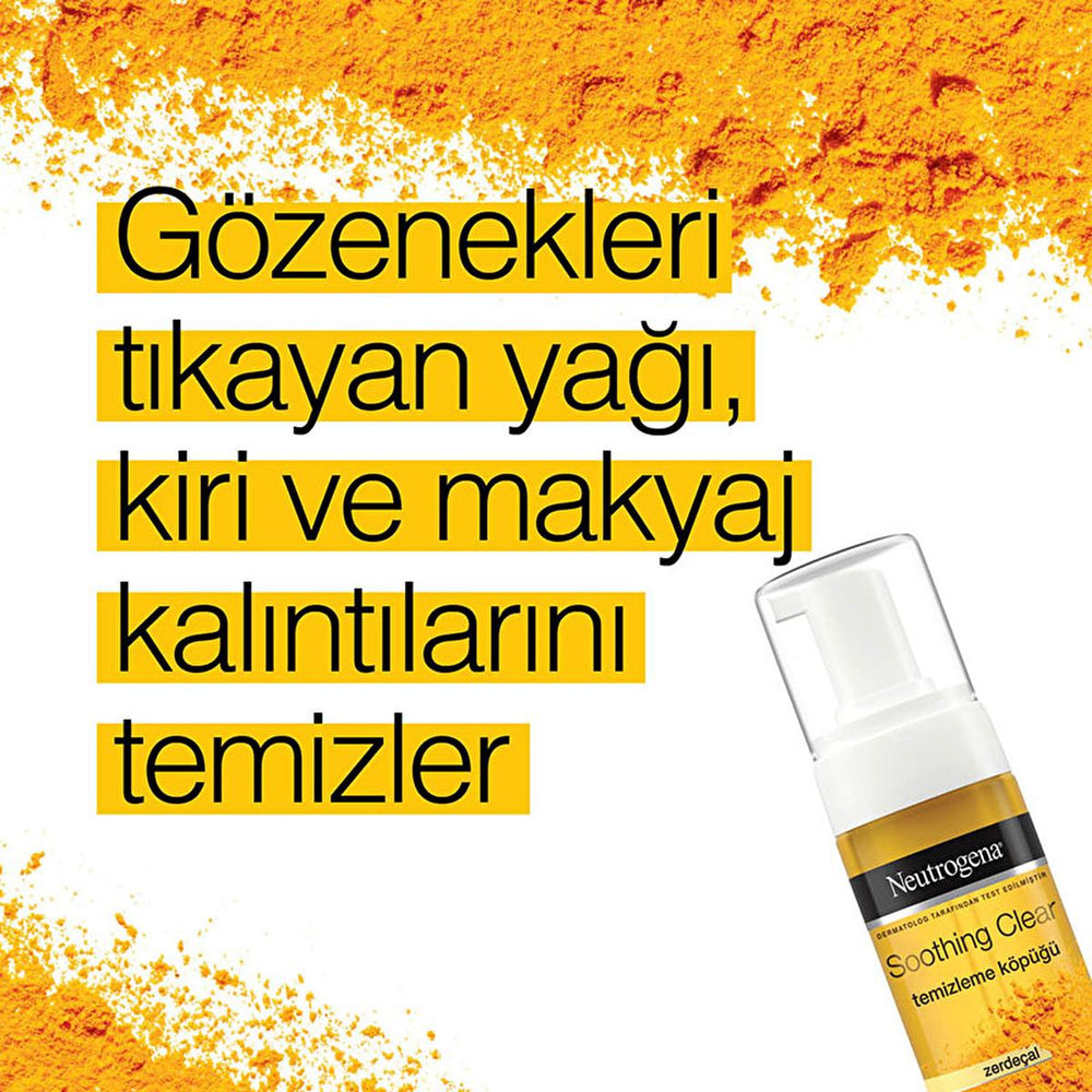Neutrogena Soothing Clear Turmeric Facial Cleansing Foam: Gentle Oil-Free Face Wash for Sensitive & Acne Prone Skin (5.07 fl oz) Neutrogena Turmeric Cleansing Foam - Gentle Face Wash for Sensitive Skin Neutrogena cleanser, facial cleansing foam, sensitive skin cleanser, acne prone skin cleanser, turmeric cleanser, soothing facial cleanser, oil-free face wash, gentle face wash, mineral oil free cleanser, Neutrogena, facial cleanser, face wash, sensitive skin, acne prone skin, turmeric, soothing, oil-free, ge