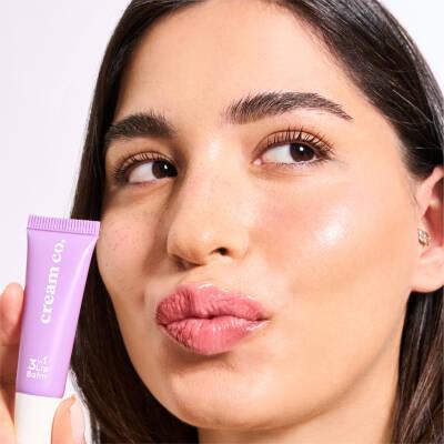 cream co 3in1 lip balm packaging, cream co lip balm application, cream co nourishing lip care, cream co lip balm ingredients Cream Co. 3in1 Lip Balm - Nourishing Hydration | 0.34 fl oz Cream Co. 3in1 Lip Balm - Nourishing Hydration cream-co, 3in1-lip-balm, lip-care, nourishing-lips, moisturizing, hydration, natural-aroma, ceramide, hyaluronic-acid, ai-generated