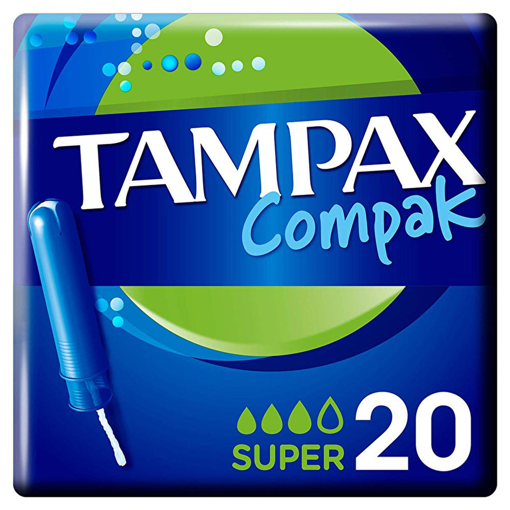Tampax Compak Aplikatörlü Tampon - 20 Adet, Rahat ve Güvenli Adet Dönemi Çözümü - view 2