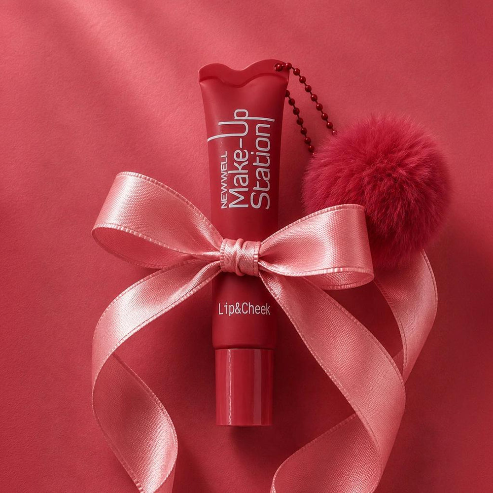 New Well Lip & Cheek Tint Multi-Use Blush and Lipstick No: 3