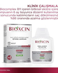 Bioxcin Botanical Shampoo for Hair Loss - Hypoallergenic, Paraben-Free, 10.14 fl oz Bioxcin Botanical Shampoo for Hair Loss - 10.14 fl oz Botanical shampoo for hair loss, Natural hair care products, Hypoallergenic shampoo, Paraben-free shampoo, Shampoo for sensitive scalp, Hair loss solution, Natural hair growth, Biocomplex B11, Liposome Technology, Dermatologically tested, Chemical-free hair care, Sensitive scalp care, Hair care for women, Hair care for men