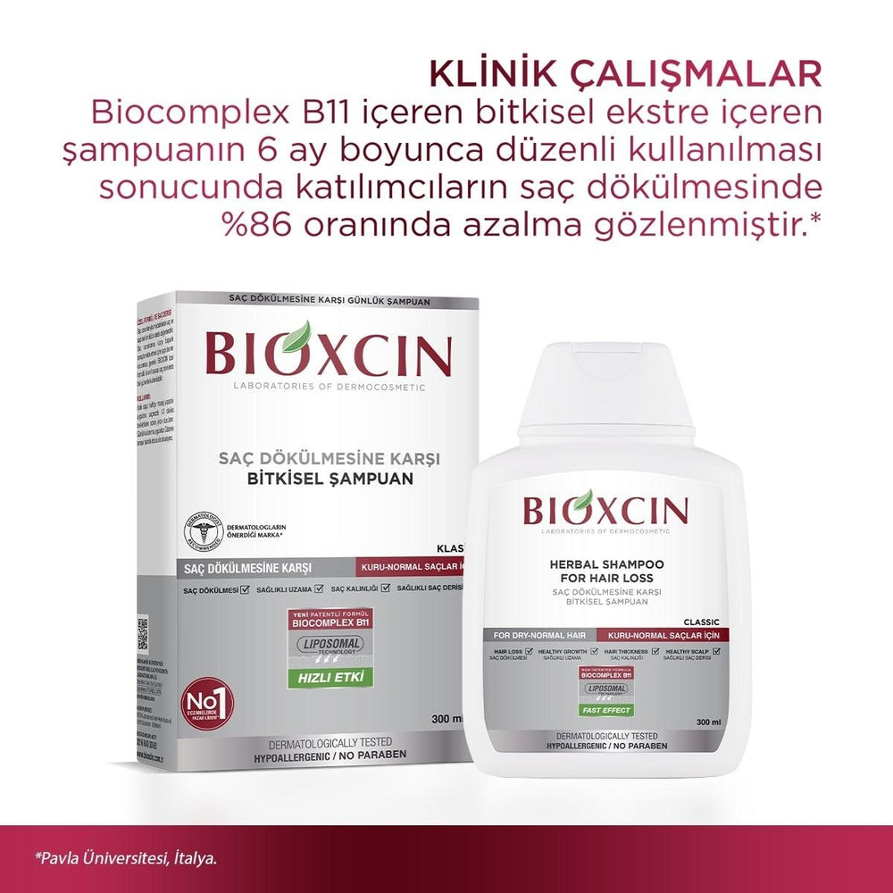 Bioxcin Botanical Shampoo for Hair Loss - Hypoallergenic, Paraben-Free, 10.14 fl oz - view 4