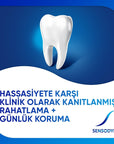 Sensodyne Desensitizing Toothpaste for Sensitive Teeth Repair - 2.54 fl oz, NovaMin Technology, Whitening Benefits Sensodyne Toothpaste for Sensitive Teeth - NovaMin Technology Sensodyne toothpaste, desensitizing toothpaste, sensitive teeth repair, NovaMin technology toothpaste, whitening toothpaste for sensitive teeth, oral care, sensitive teeth relief, toothpaste for sensitive teeth, whitening toothpaste, oral hygiene, desensitizing oral care