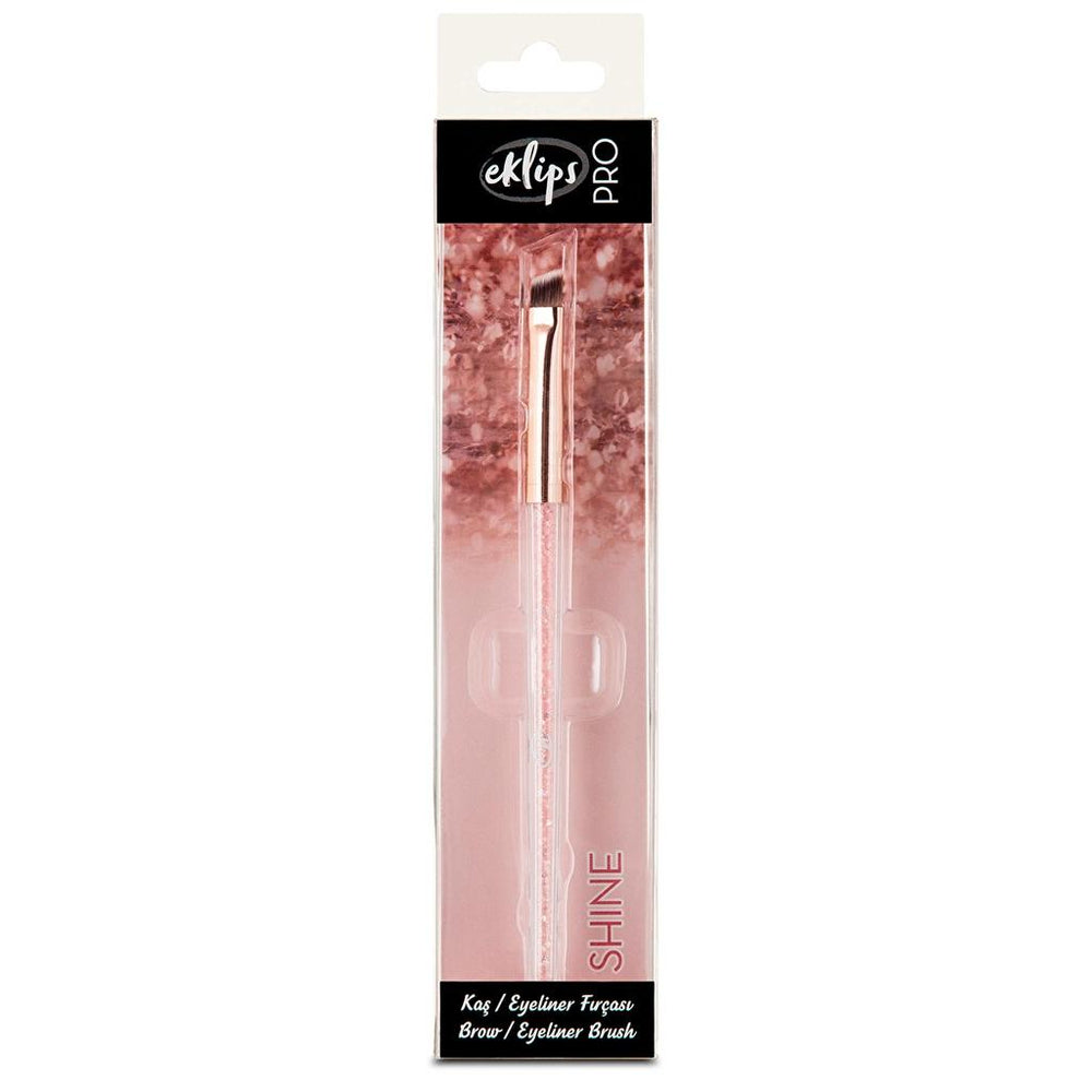 Eklips Pro Shine Eyebrow and Eyeliner Brush for Precision
