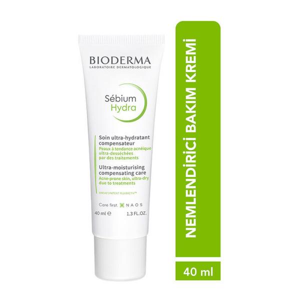 Bioderma Sebium Hydra: Intense Hydration Facial Moisturizer for Oily, Acne-Prone &amp; Irritated Skin | Non-Comedogenic, Skin Barrier Repair Bioderma Sebium Hydra: Oily Skin Moisturizer &amp; Acne Care Bioderma Sebium Hydra, oily skin moisturizer, non-comedogenic moisturizer, irritated skin cream, hydrating face cream, acne prone skin moisturizer, sebium hydra bakım kremi, facial moisturizer for oily skin, skin barrier repair cream, soothing moisturizer for dry skin, facial moisturizer, oily skin, acne-prone skin, 