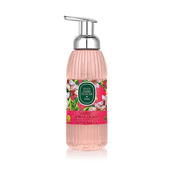 Eyüp Sabri Tuncer Cherry Blossom Foaming Hand Soap - Natural Olive Oil, Gentle Cleansing, Sensitive Skin - 16.91 fl oz Eyüp Sabri Tuncer Cherry Blossom Soap - Gentle, Natural Hand Wash foaming hand soap, natural olive oil soap, cherry blossom soap, gentle hand cleanser, sensitive skin soap, paraben free hand soap, fragrant hand soap, cruelty free hand soap, moisturizing hand soap, natural hand wash, hand soap, olive oil, cherry blossom, gentle cleanser, sensitive skin, paraben free, fragrant, cruelty free, 