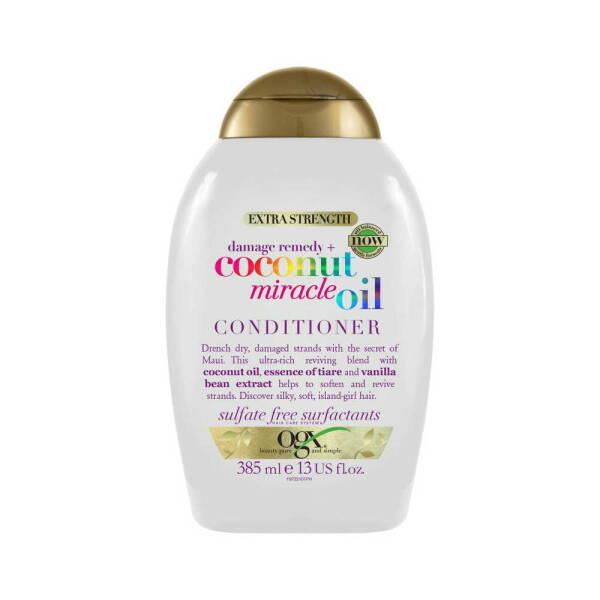 ogx coconut miracle oil conditioner bottle, ogx coconut miracle oil conditioner 385ml on white background Ogx Coconut Miracle Oil Conditioner - Anti-Damage Care | 385ml Ogx Coconut Miracle Oil Conditioner 385ml ogx, coconut-miracle-oil, conditioner, anti-damage, hair-care, sulfate-free, hydration, damaged-hair, ai-generated, 385ml