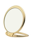Janeke Gold Desktop Round Makeup Mirror 130mm