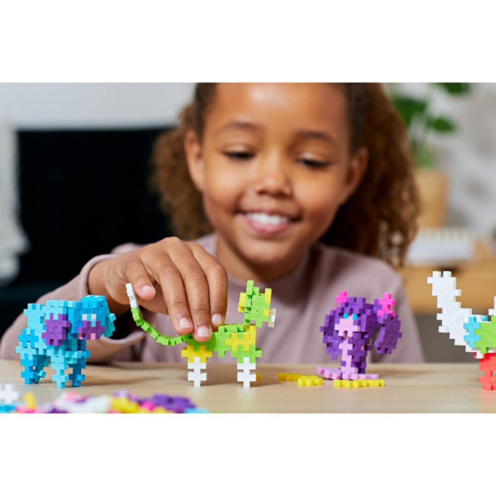 Plus Plus Construction Toy Set for Kids - 275 Piece Pet Theme Educational Building Blocks - view 2