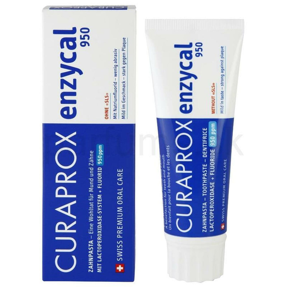 Curaprox Enzycal 950 Toothpaste for Effective Oral Hygiene - 75ml - Toothpaste