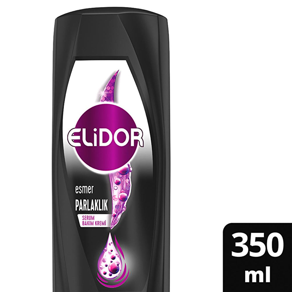 Elidor Hair Serum for Dark Hair - Nourishing Leave-in Conditioner with Chia Seed Oil, Vitamin E & Keratin for - Conditioner