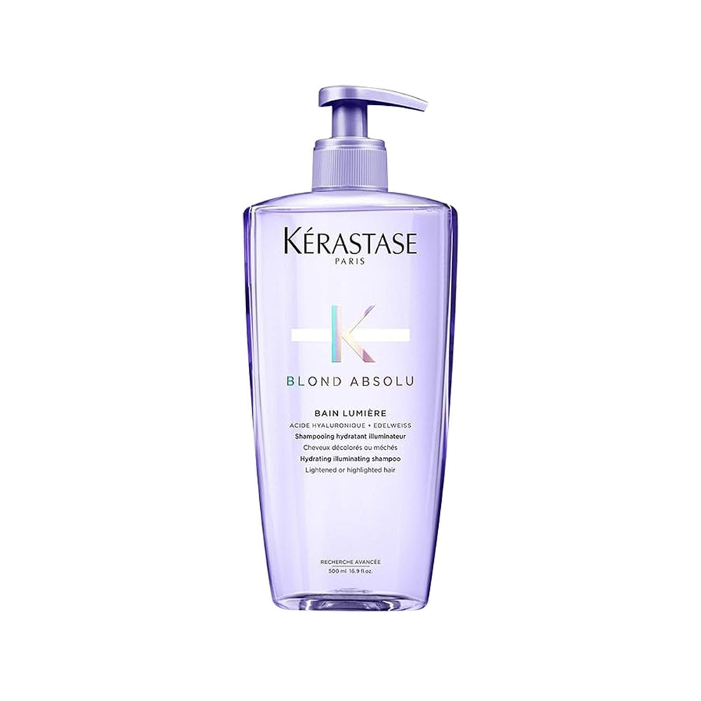 Kerastase Blond Absolu Bain Lumiere Shampoo - Brightening 500ml for Blonde Hair Care - Shampoo