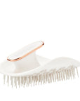 Manta Original White Rose Gold Hairbrush for Fragile Hair