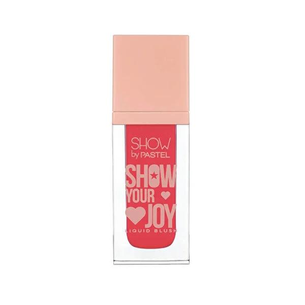 Show By Pastel Likit Allık Show Your Joy No.56 - Long Lasting Liquid Blush for Natural Makeup Look Liquid Blush for Natural Look - Show By Pastel Liquid Blush, Long-lasting Makeup, Cruelty-free Cosmetics, Vegan Makeup Products, Dermatologically Approved Cosmetics, Halal Certified Beauty Products, Natural Makeup Look, Moisturizing Blush, Makeup for Sensitive Skin, Vegan Beauty Products, Gluten-Free Cosmetics, Everyday Makeup, Natural Beauty Products