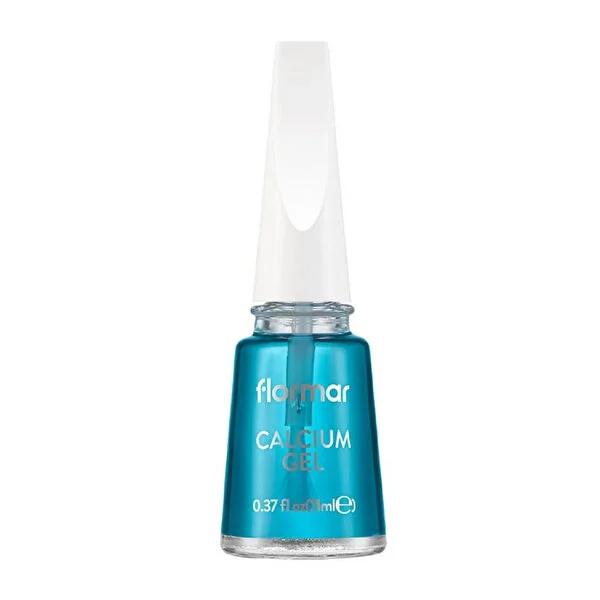 Flormar Nail Care Gel with Calcium - Strengthen & Care for Healthy Nails - 11 ml Flormar Nail Care Gel - Strengthen Nails with Calcium nail care gel, calcium nail strengthener, nail health product, nail beauty care, Flormar nail care, nail strengthening, nail growth, healthy nails, beauty care, cosmetics, nail care routine, nail health, brittle nails, weak nails