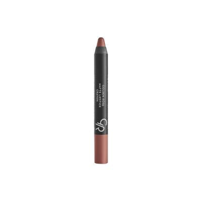 Golden Rose Matte Lipstick Crayon - Vegan, Cruelty-Free, Moisturizing Lip Color Golden Rose Matte Lipstick Crayon - Vegan & Cruelty-Free matte lipstick, vegan lipstick, cruelty-free lipstick, paraben-free lip care, moisturizing lipstick, Golden Rose, lip crayon, vegan cosmetics, cruelty-free cosmetics, lip care, beauty products, makeup, cosmetics