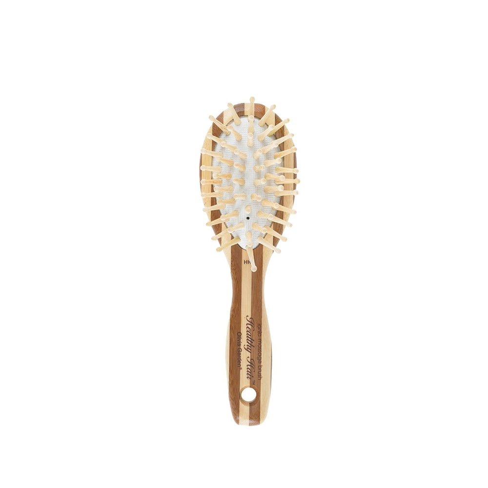 Olivia Garden Bamboo Touch Detangle Massage Hair Brush XS - Eco-Friendly Detangling & Scalp Massage Olivia Garden Bamboo Touch Detangle Massage Hair Brush XS Bamboo hair brush, Detangle hair brush, Massage hair brush, XS hair brush, Olivia Garden hair brush, Eco-friendly hair brush, Sustainable hair care, Gentle detangling, Scalp massage, Curly hair care, Tangle-free hair, Hair care routine, Bamboo products, Natural hair care, Hair brush for sensitive scalp