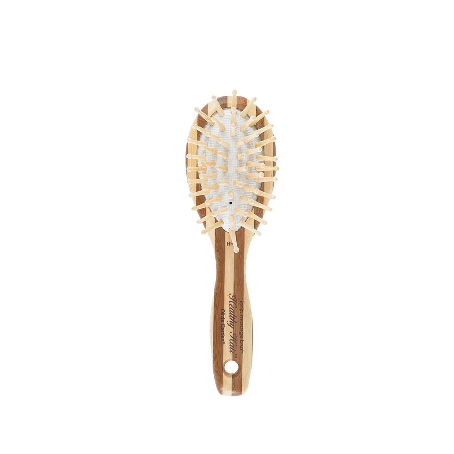 Olivia Garden Bamboo Touch Detangle Massage Hair Brush XS - Eco-Friendly Detangling & Scalp Massage Olivia Garden Bamboo Touch Detangle Massage Hair Brush XS Bamboo hair brush, Detangle hair brush, Massage hair brush, XS hair brush, Olivia Garden hair brush, Eco-friendly hair brush, Sustainable hair care, Gentle detangling, Scalp massage, Curly hair care, Tangle-free hair, Hair care routine, Bamboo products, Natural hair care, Hair brush for sensitive scalp