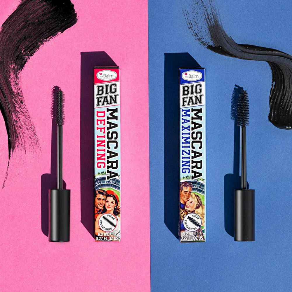 theBalm Big Fan Mascara: Maximizing Volume & Definition, Long-Lasting Formula with Carnauba Wax for Bolder, Thicker Lashes All Day! theBalm Big Fan Mascara: Volume & Definition | Long-Lasting! theBalm mascara, Big Fan Mascara, thickening mascara, long-lasting mascara, lash defining mascara, best mascara for volume, Carnauba wax mascara, volume mascara, mascara, lash volume, lash definition, long lasting, smudge proof, flake free, eye makeup, makeup, beauty, cosmetics, dramatic lashes, thicker lashes, enhanc