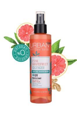 Urban Care Leave-in Hair Cream with Pink Grapefruit & Ginger - 200ml, Paraben-Free, Hair Volume Enhancer Urban Care Leave-in Hair Cream - Nourishing, Paraben-Free Hair Care Leave-in Hair Cream, Pink Grapefruit Hair Care, Ginger Hair Treatment, Paraben-free Hair Products, Hair Volume Enhancer, Hair Nourishment, Chemical-Free Hair Care, Hair Repair, Plant-based Keratin, Hair Conditioning, Healthy Hair, Hair Growth, Natural Ingredients, Hair Care Routine, Daily Hair Care