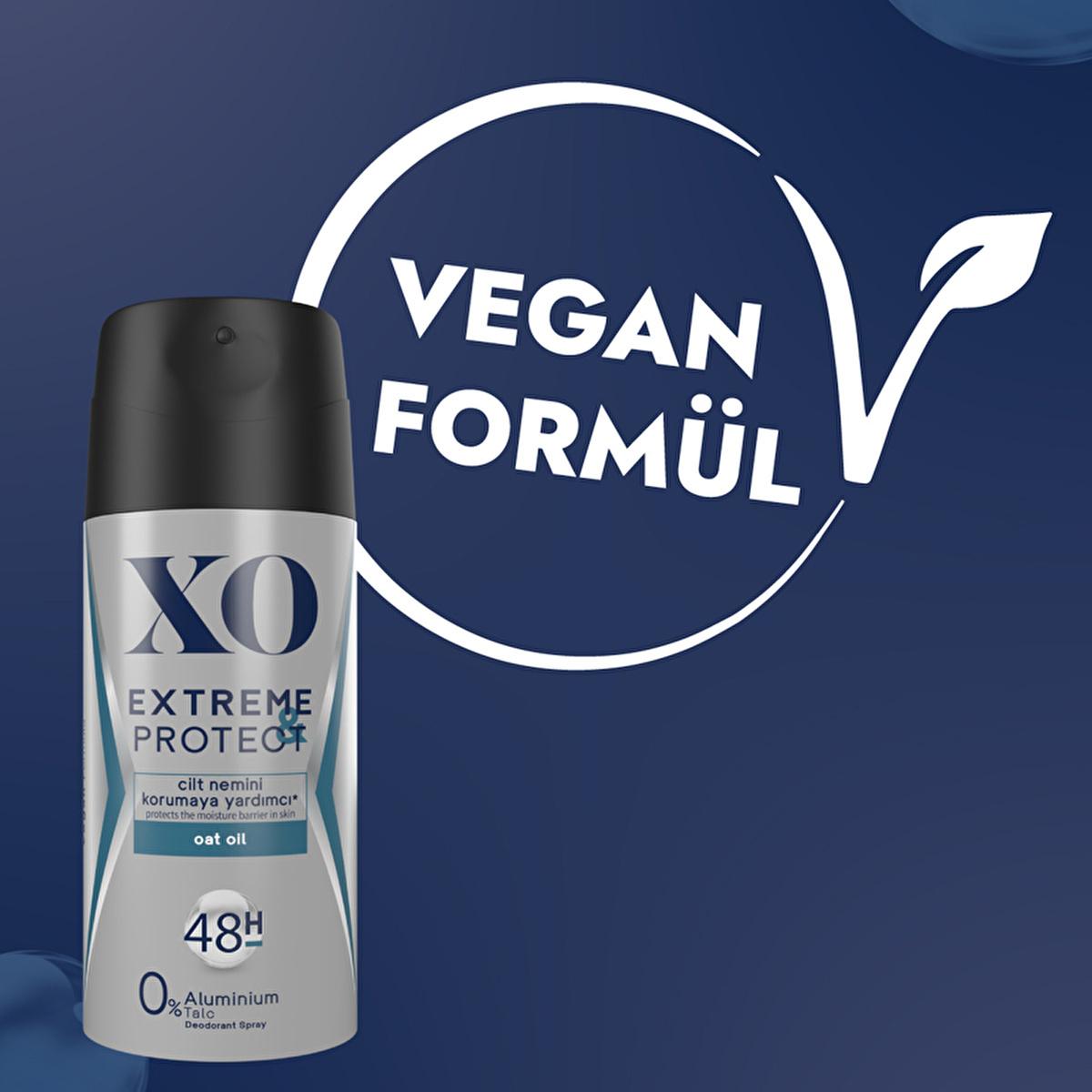 xo extreme protect men's spray deodorant, deodorant spray for sensitive skin, 48 hour odor protection deodorant Xo Extreme & Protect Men's Spray Deodorant - Maximum 48 Hour Protection | 150 ml Xo Extreme & Protect Men's Spray Deodorant - 150 ml deodorant, men, vegan-deodorant, aluminum-free, eco-friendly, long-lasting, sensitive-skin, personal-care, xo, ai-generated