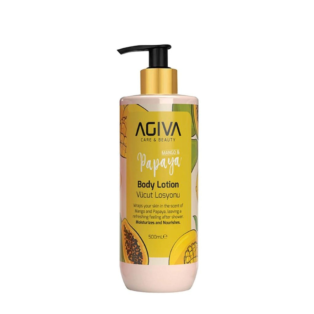 Agiva Mango & Papaya Body Lotion for Soft Skin 500ml