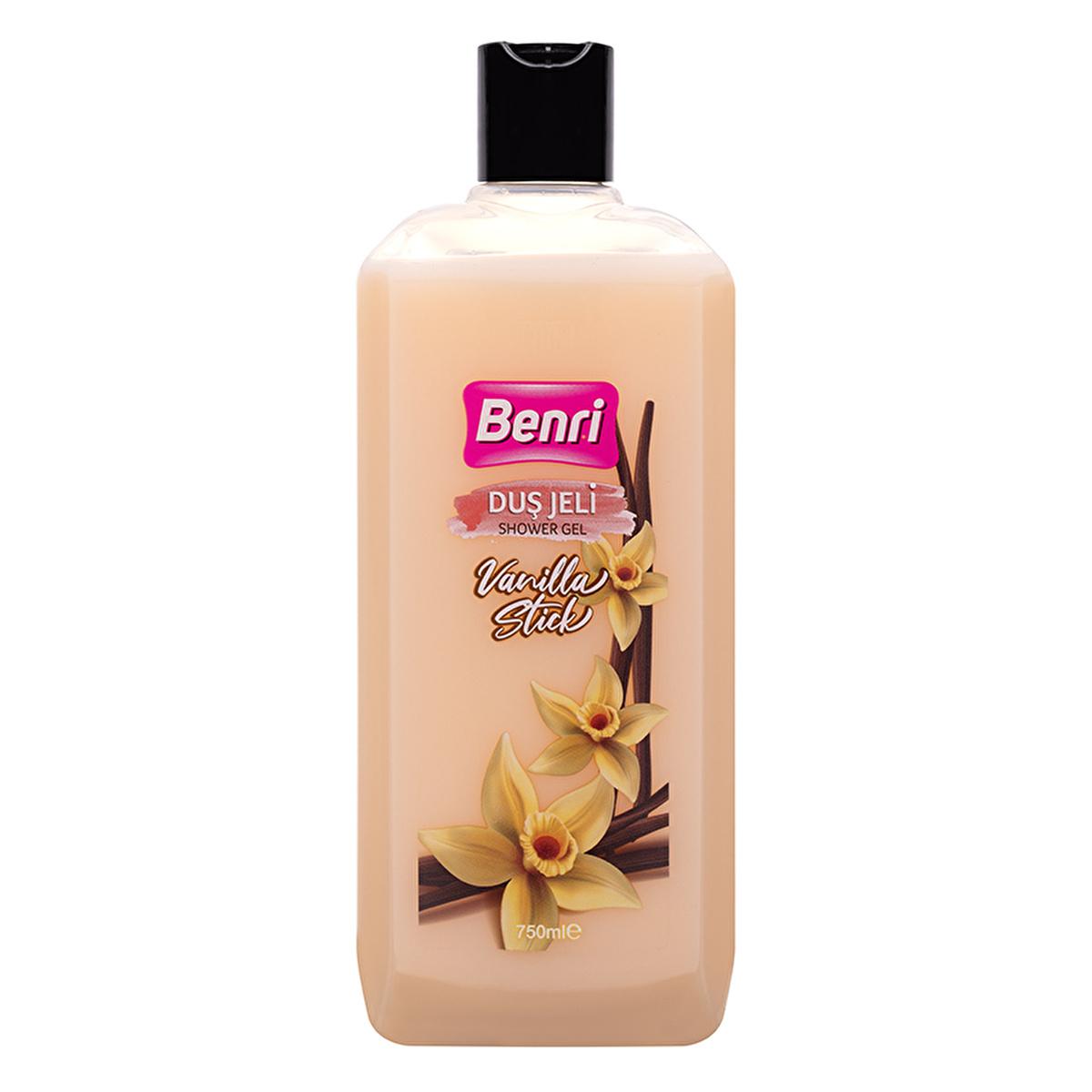 Benri Vanilla Shower Gel - Moisturizing, Long-Lasting Fragrance, 25.36 fl oz Benri Vanilla Shower Gel - Moisturizing & Long-Lasting Vanilla Shower Gel, Moisturizing Shower Gel, Benri Shower Gel, Long-lasting Fragrance Shower, Cleansing and Nourishing Shower Product, Personal Care, Skincare, Shower Essentials, Luxury Shower Experience, Vanilla Fragrance, Moisturizing Formula, Gentle Cleansing, Shower Routine, Gift Ideas