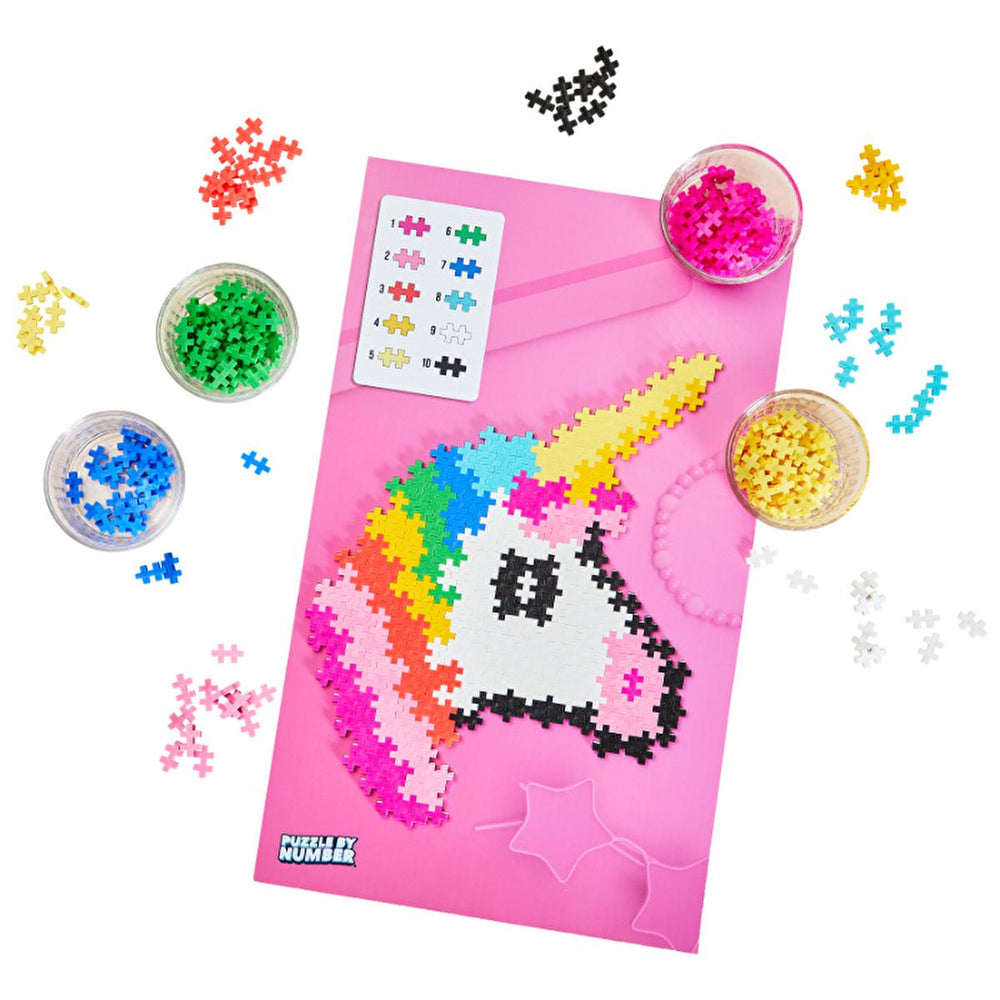 Plus Plus Unicorn Puzzle - 250 Piece Educational Toy for Kids - Creative Play, Develops Fine Motor Skills & - view 3