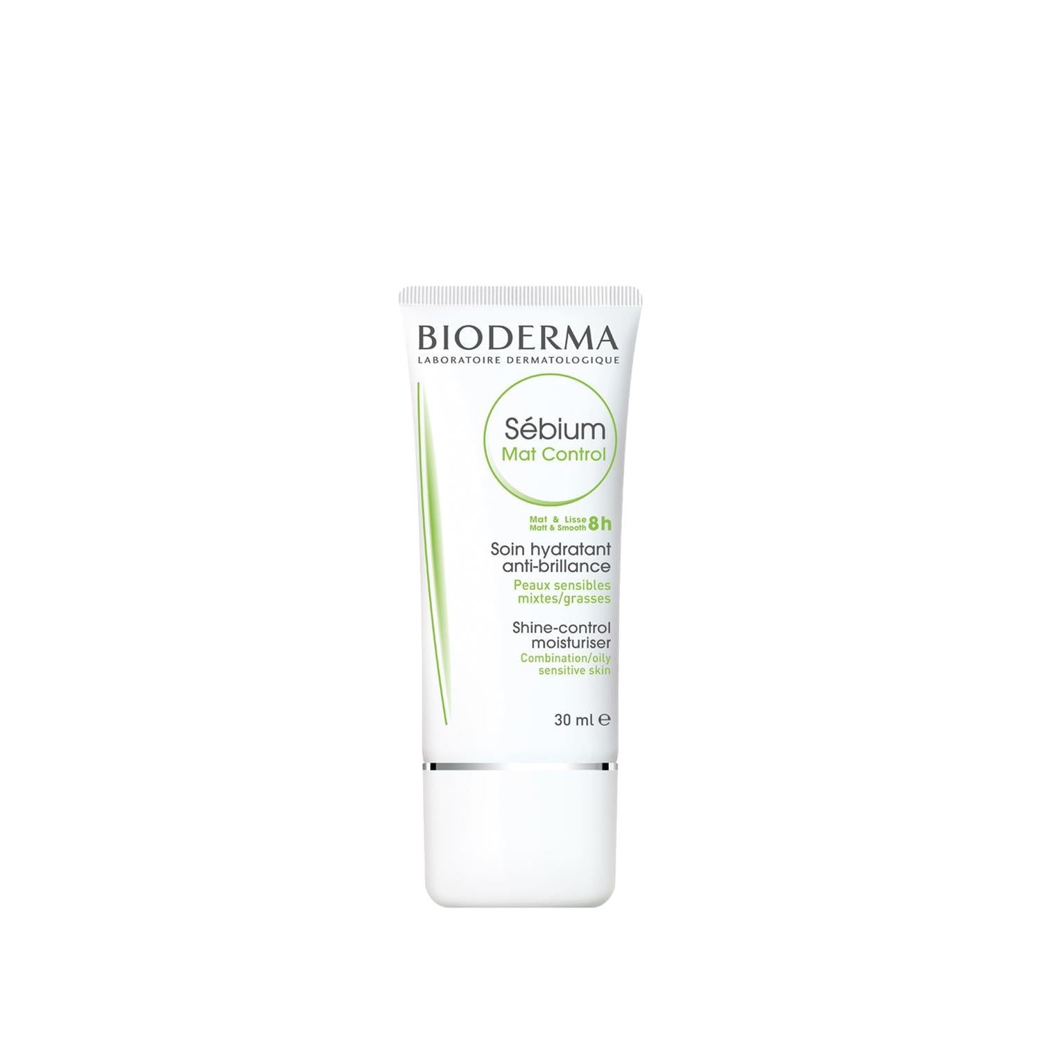 Bioderma Sebium Mat Control Anti-Shine Face Cream for Oily Skin - 30ml Mattifying Moisturizer Bioderma Sebium Mat Control Face Cream - Anti-Shine & Moisturizing Face Cream, Anti-shine face cream, Mattifying face cream, Bioderma Sebium Mat Control, Oily skin care, Acne prone skin care, Skincare for oily skin, Mattifying moisturizer, Non-comedogenic face cream, Anti-acne face cream, Sebium Mat Control, Bioderma skincare, Face moisturizer for oily skin