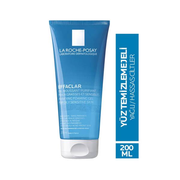 La Roche Posay Effaclar Gel 200ml - Soap-Free Facial Cleansing Gel for Sensitive & Oily Skin - view 2