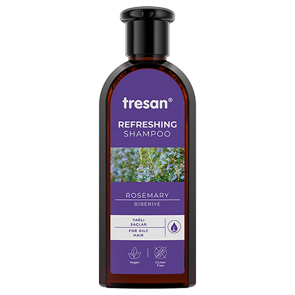 Tresan Rosemary Shampoo for Oily Hair - Nourishing, Gluten-Free, Paraben-Free, Daily Use - 10.14 fl oz - view 4