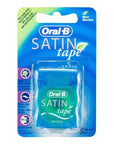 Oral-B Satin Tape Mint Flavored Dental Floss for Effective Interdental Cleaning - 25m - Toothpaste