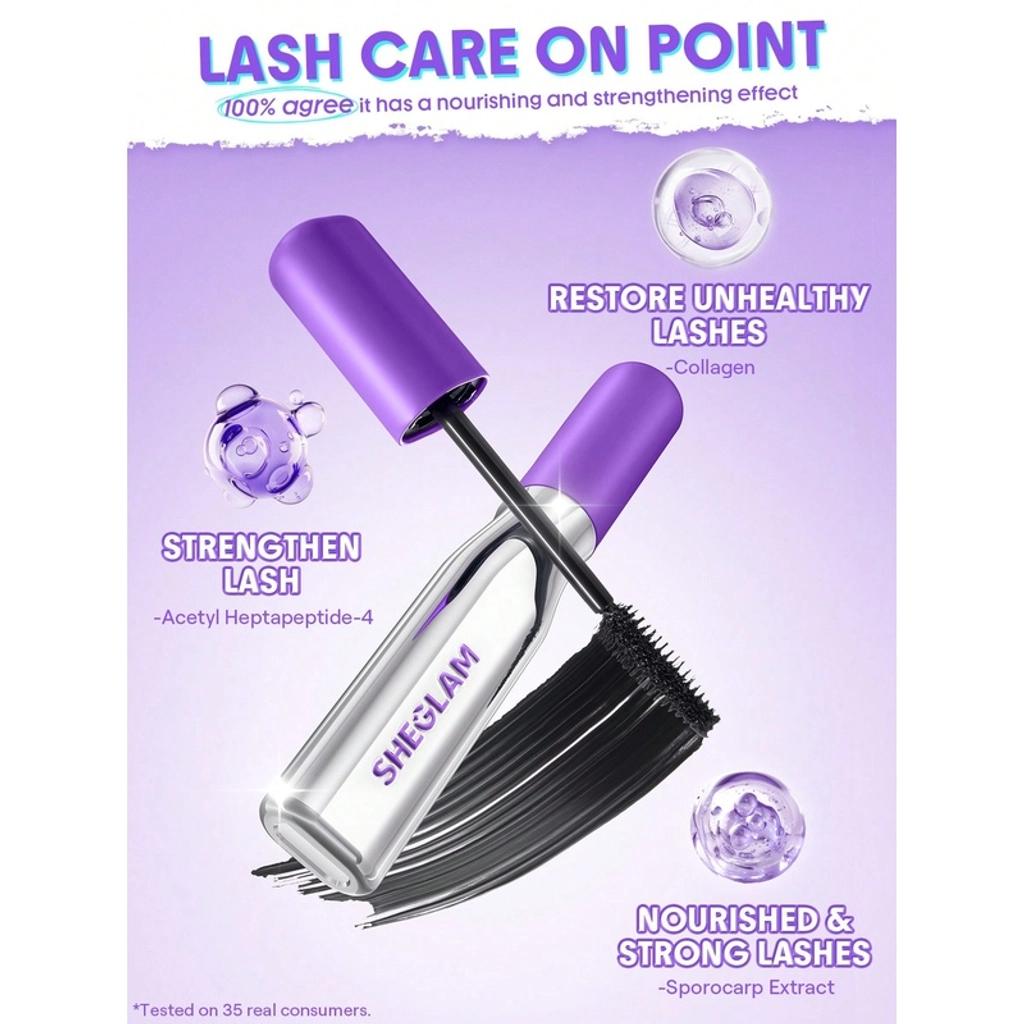 Sheglam Lashlighter Mega Boost Mascara in Black