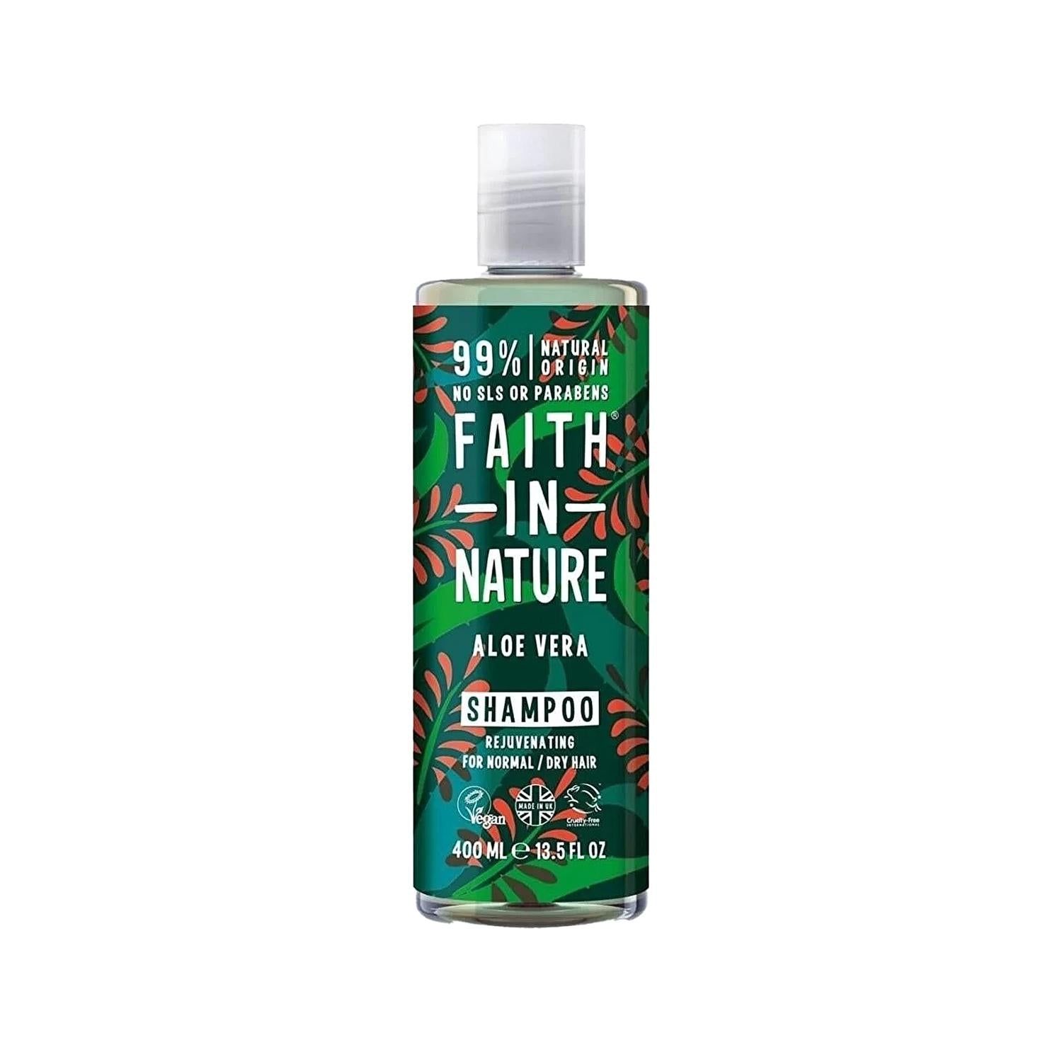 Faith In Nature Aloe Vera Shampoo for Normal to Dry Hair - Nourishing and Revitalizing, 13.53 fl oz Faith In Nature Aloe Vera Shampoo for Dry Hair Aloe Vera Shampoo, Shampoo for Normal to Dry Hair, Nourishing Shampoo, Faith In Nature Shampoo, Revitalizing Hair Care, Hair Nourishment, Moisturizing Shampoo, Dry Hair Solution, Natural Hair Care, Eco-Friendly Hair Products