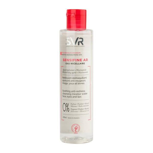 SVR Sensifine AR Micellar Water for Sensitive Skin - Gentle Makeup Remover, 6.76 fl oz - Makeup Remover