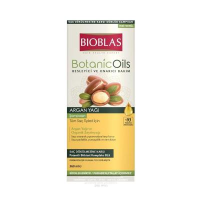 Bioblas Argan Oil Shampoo - Nourishing & Anti-Hair Loss, 12.17 fl oz - image 3