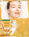 Garnier Eye Mask for Dark Circles & Puffiness - Hydrating Hyaluronic Acid & Orange Juice, 6g - view 4