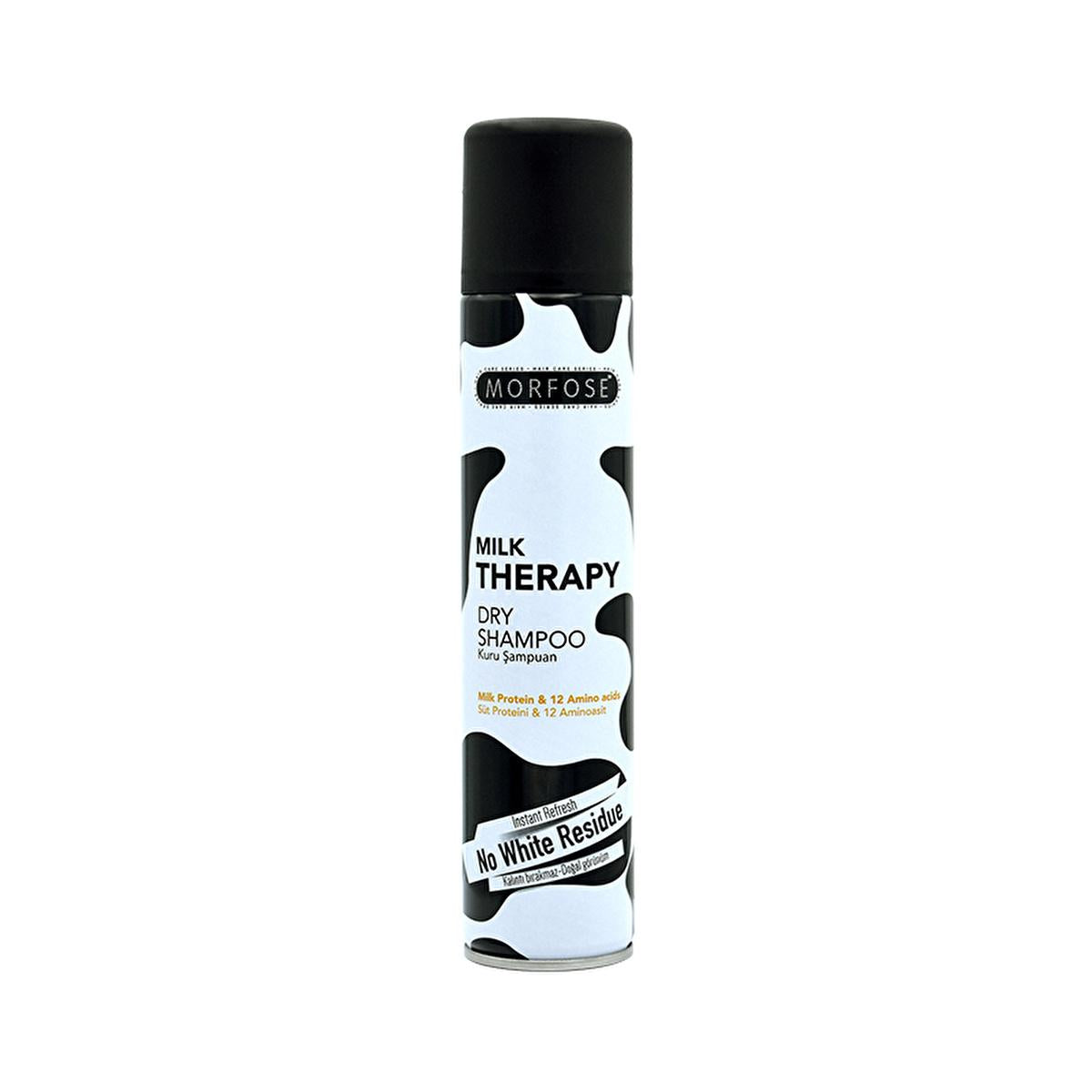 morfose-milk-therapy-dry-shampoo-200ml, natural-look-dry-shampoo, no-rinse-hair-care Morfose Milk Therapy Dry Shampoo - Cleansing & Nourishing for All Hair Types | 200 ml Morfose Milk Therapy Dry Shampoo - Natural Look & Volume morfose, dry-shampoo, hair-care, milk-therapy, natural-look, volume-boost, biotin, amino-acids, collagen, ai-generated