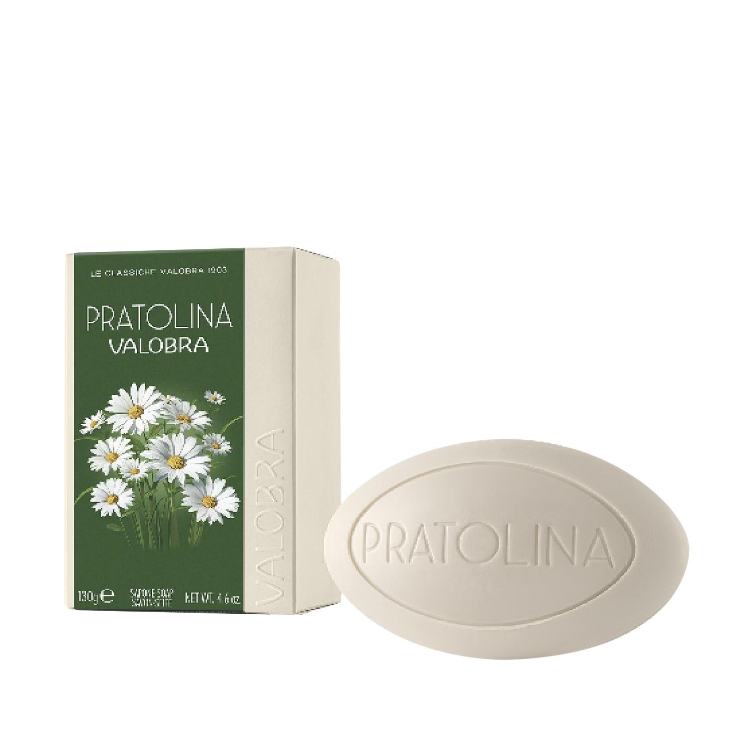 Valobra Pratolina Soap Gentle Cleansing Bar for Delicate Skin 130g