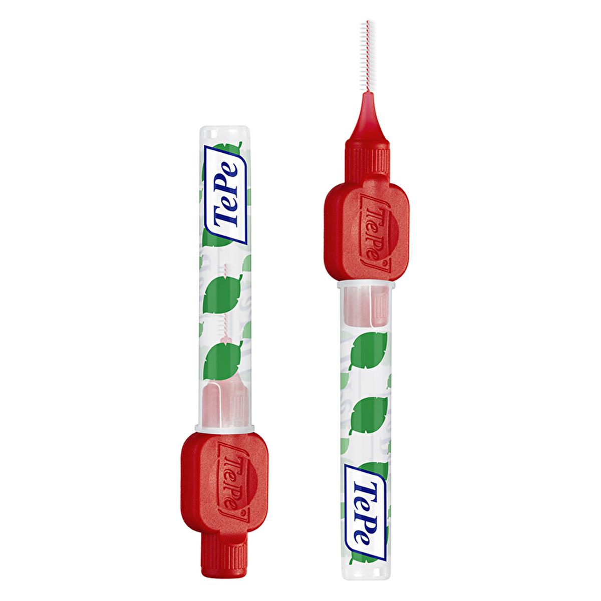 Tepe Interdental Brush 0.5mm Red - Pack of 6 for Effective Oral Hygiene Tepe Interdental Brush 0.5mm Red - Effective Oral Hygiene interdental brush, Tepe interdental brushes, dental hygiene tools, oral care accessories, dental implant care, oral hygiene, gum disease prevention, plaque control, dental care, red interdental brushes, 0.5mm interdental brushes, pack of 6