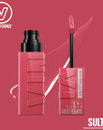Maybelline New York Super Stay Vinyl Ink Liquid Lipstick - Long Lasting, High Shine, Smudge Resistant - 160 Sultry Maybelline Super Stay Vinyl Ink Lipstick - Long Lasting & High Shine long-lasting liquid lipstick, high shine lipstick, smudge-resistant lip color, easy apply lipstick, non-sticky lip gloss, Maybelline New York, Super Stay Vinyl Ink, Liquid Lipstick, 160 Sultry, cosmetics, makeup, lip care, durable lip color, vibrant lip finish