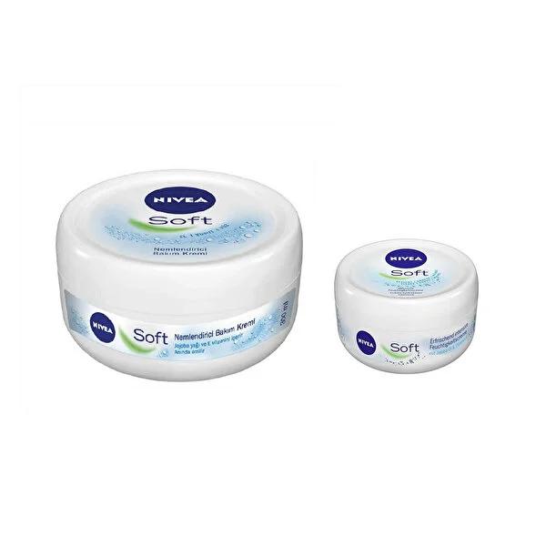 Nivea Soft Moisturizing Cream 300ml + 50ml Free Gift | Daily Hydration - image 2