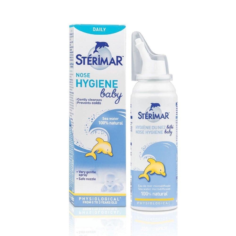 Sterimar Baby Natural Seawater Nasal Spray for Infants - Gentle Nasal Cleansing, 100% Natural Isotonic Seawater, Easy to Use Sterimar Baby Nasal Spray - Natural & Gentle Natural Nasal Spray for Babies, Seawater Nasal Spray, Baby Nasal Care, Gentle Nasal Cleansing for Infants, Isotonic Nasal Spray, Baby Care Products, Natural Baby Products, Nasal Hygiene for Infants, Congestion Relief for Babies