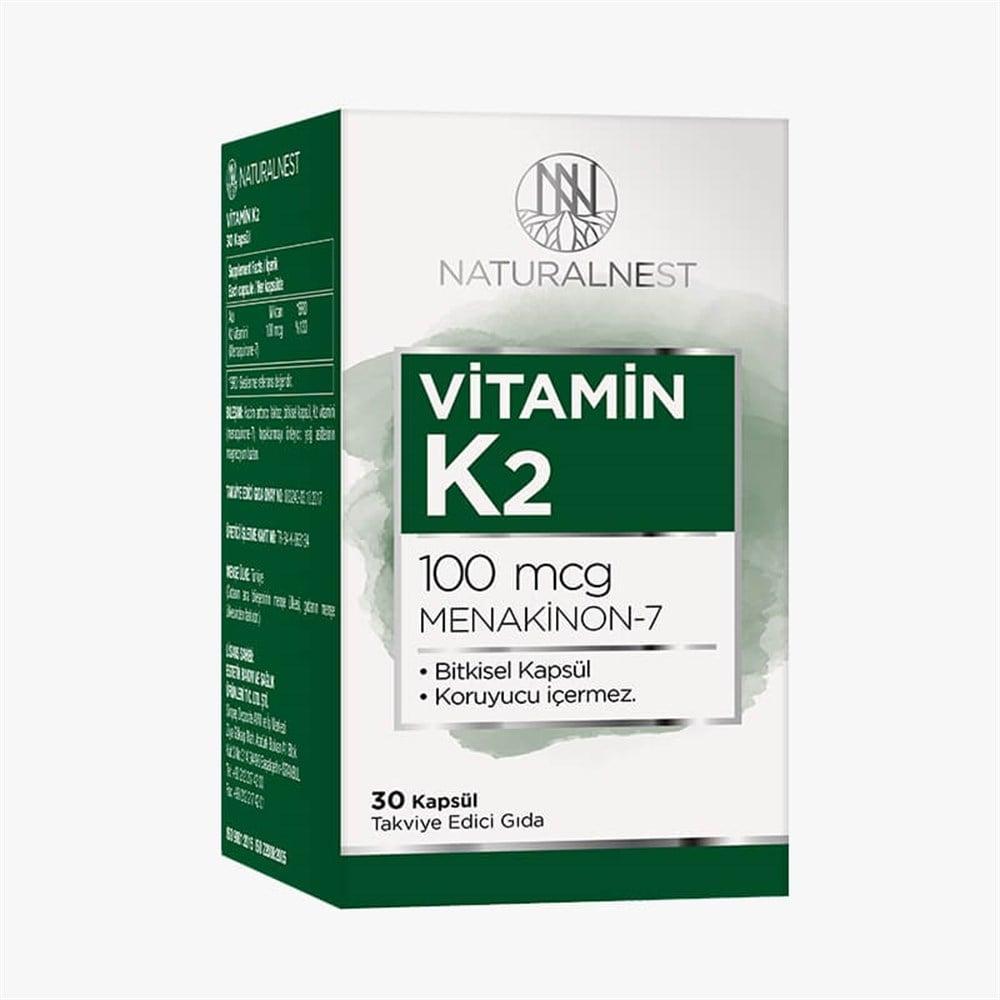 naturalnest-vitamin-k2-100-mcg-capsules, naturalnest-vitamin-k2-bottle, naturalnest-vitamin-k2-product-image NaturalNest Vitamin K2 100 mcg - Supports Bone Health | 30 Capsules NaturalNest Vitamin K2 100 mcg | 30 Capsules naturalnest, vitamin-k2, dietary-supplement, bone-health, vitamins-and-minerals, healthy-lifestyle, wellness, ai-generated, nutritional-support, capsules