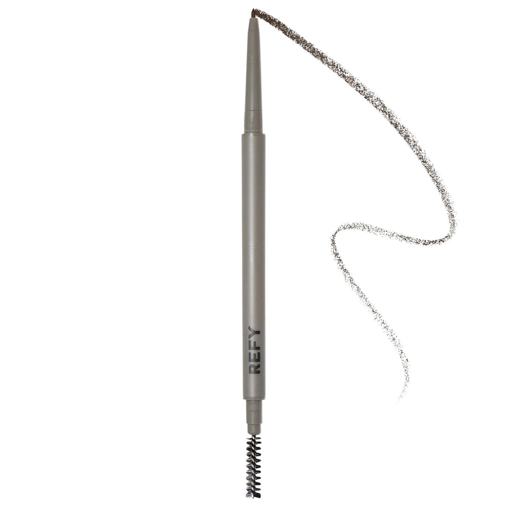 REFY Brow Pencil - Ultra-Fine Tip for Precise Definition & Natural 3D Eyebrow Shaping - Long Lasting, Cruelty & Paraben-Free REFY Brow Pencil: Define & Shape Brows Naturally brow pencil, eyebrow pencil, ultra-fine brow pencil, 3D brow pencil, eyebrow shaping pencil, cruelty-free brow pencil, paraben-free brow pencil, brow definition, precise eyebrow pencil, long lasting brow pencil, eyebrow shaping, brow defining, natural brows, 3D brows, cosmetic, makeup, beauty, eye makeup, eyebrow, eyebrow shaping, fine 