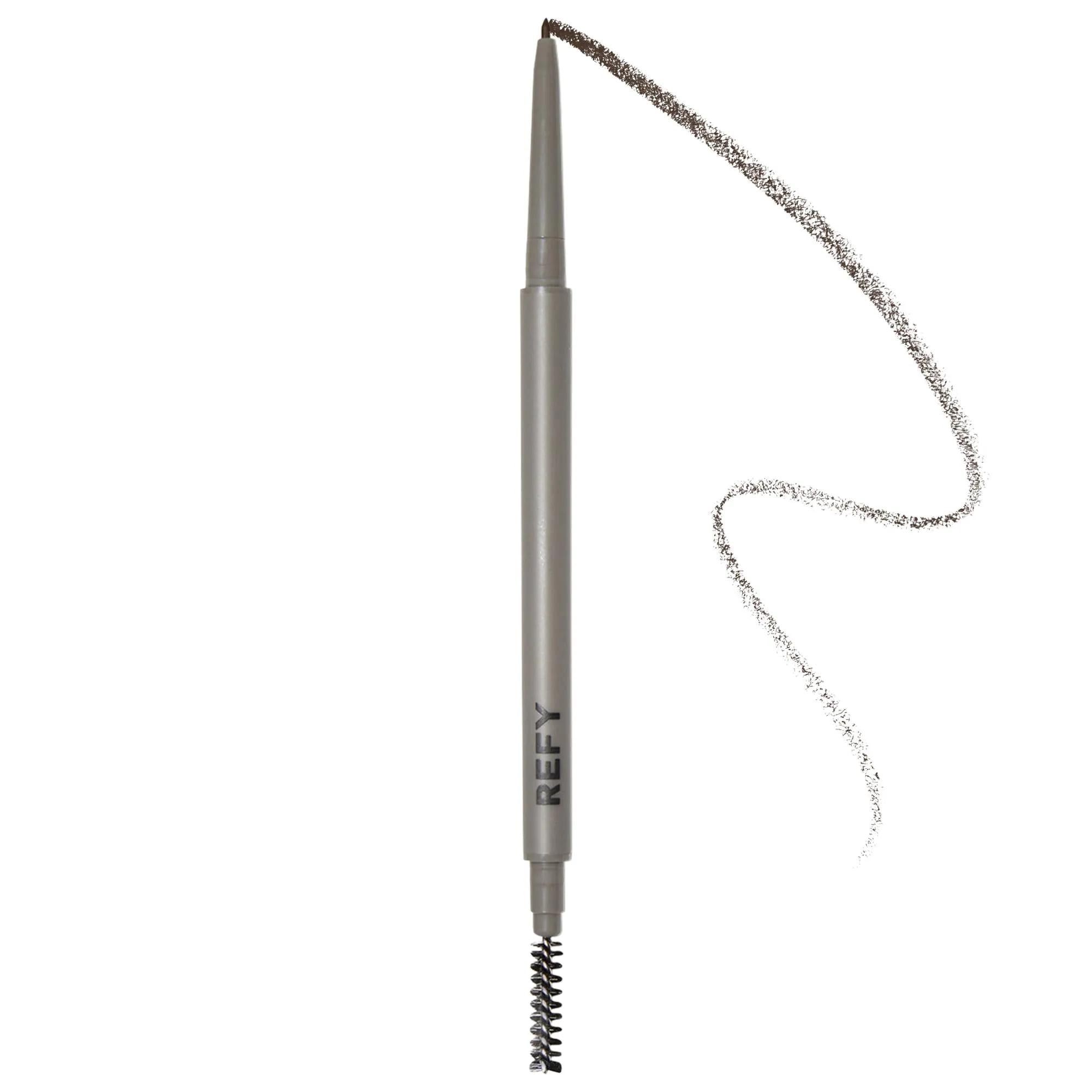 REFY Brow Pencil - Ultra-Fine Tip for Precise Definition & Natural 3D Eyebrow Shaping - Long Lasting, Cruelty & Paraben-Free REFY Brow Pencil: Define & Shape Brows Naturally brow pencil, eyebrow pencil, ultra-fine brow pencil, 3D brow pencil, eyebrow shaping pencil, cruelty-free brow pencil, paraben-free brow pencil, brow definition, precise eyebrow pencil, long lasting brow pencil, eyebrow shaping, brow defining, natural brows, 3D brows, cosmetic, makeup, beauty, eye makeup, eyebrow, eyebrow shaping, fine 