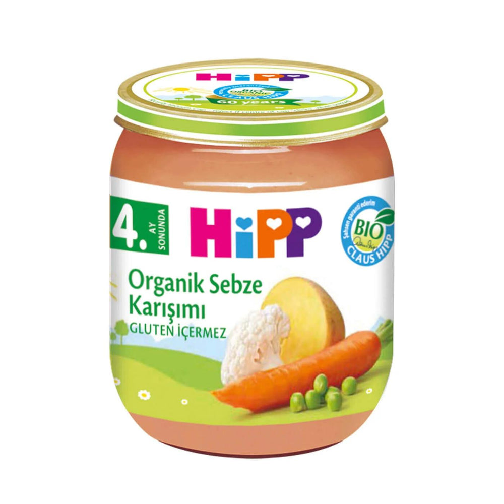 HiPP Organic Vegetable Mix Baby Food Jar 125g