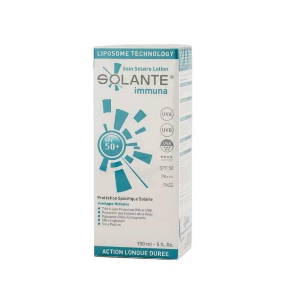 Solante Immuna Sunscreen for Sensitive Skin - High SPF 50+ Anti-Aging Sun Protection - Water-Resistant, Fragrance-Free, 5.07 fl oz - image 3